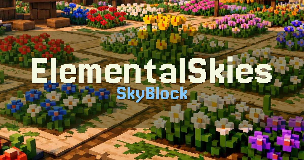 ElementalSkies SkyBlock Minecraft server