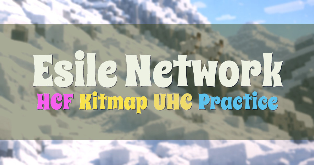 Banner for Esile Network Competitive HCF Kitmap Practice UHC (esile.net)