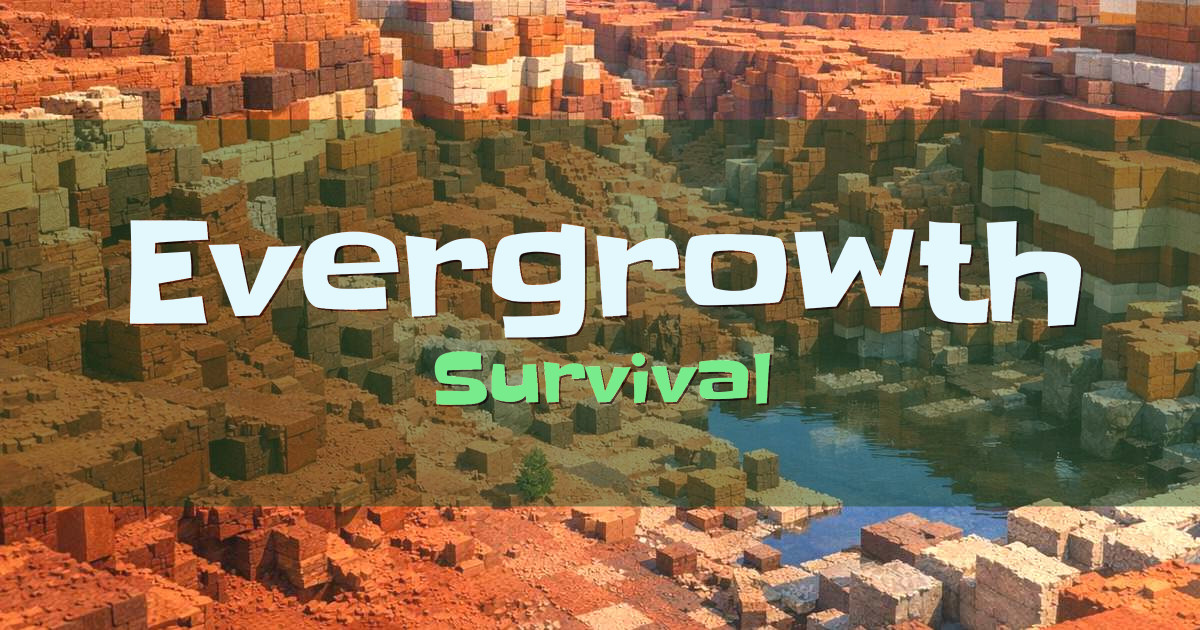 Evergrowth Survival Minecraft server