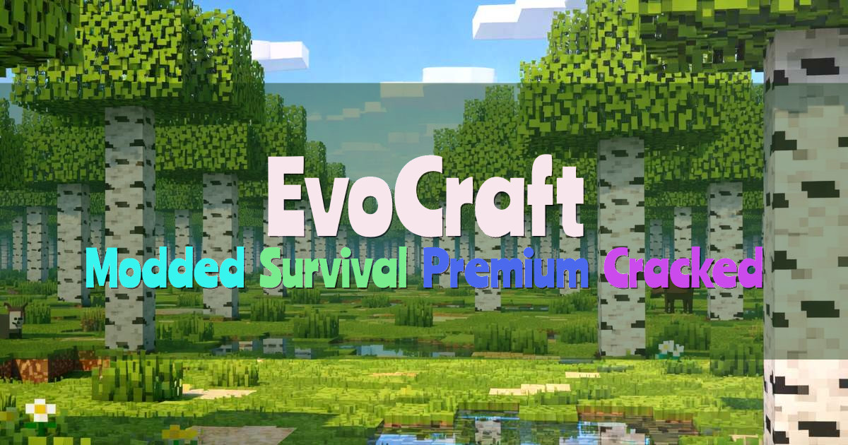 Banner for EvoCraft Modded Survival with Custom Launcher (play.evocraft.ro)