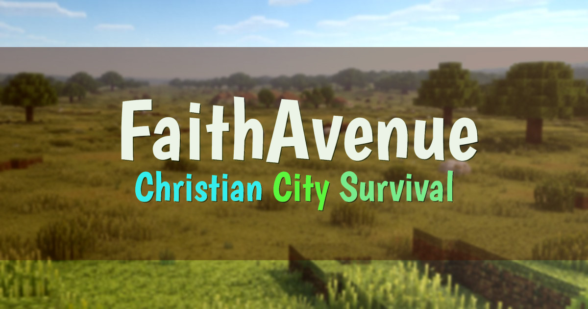 Banner for FaithAvenue Christian City Survival Network (faithavenue.host)
