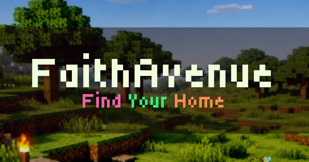 FaithAvenue Survival Minecraft server