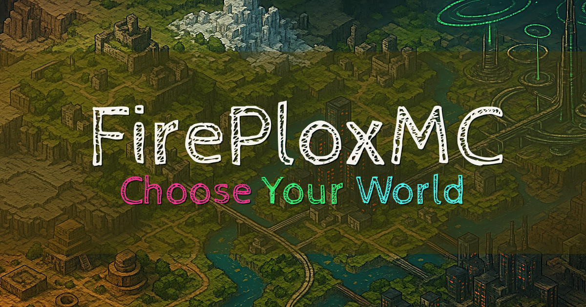 FirePloxMC Survival Minecraft server