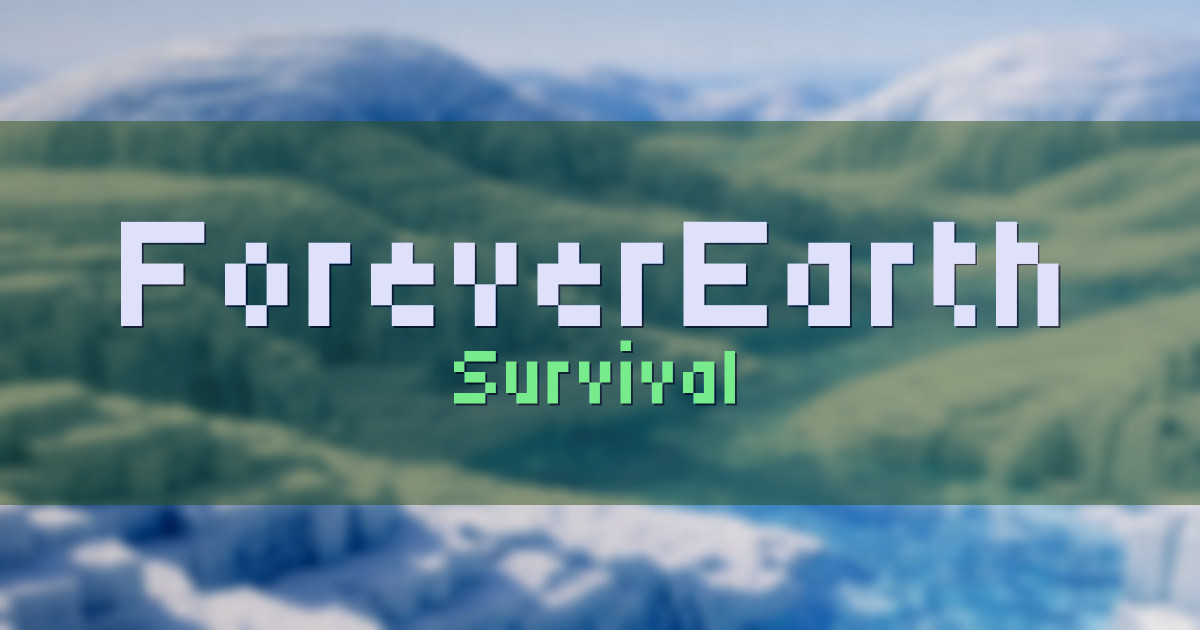 ForeverEarth Survival Minecraft server