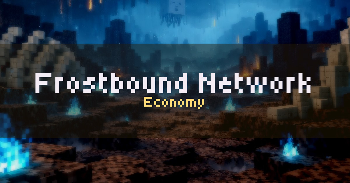 Frostbound Network Economy Minecraft server