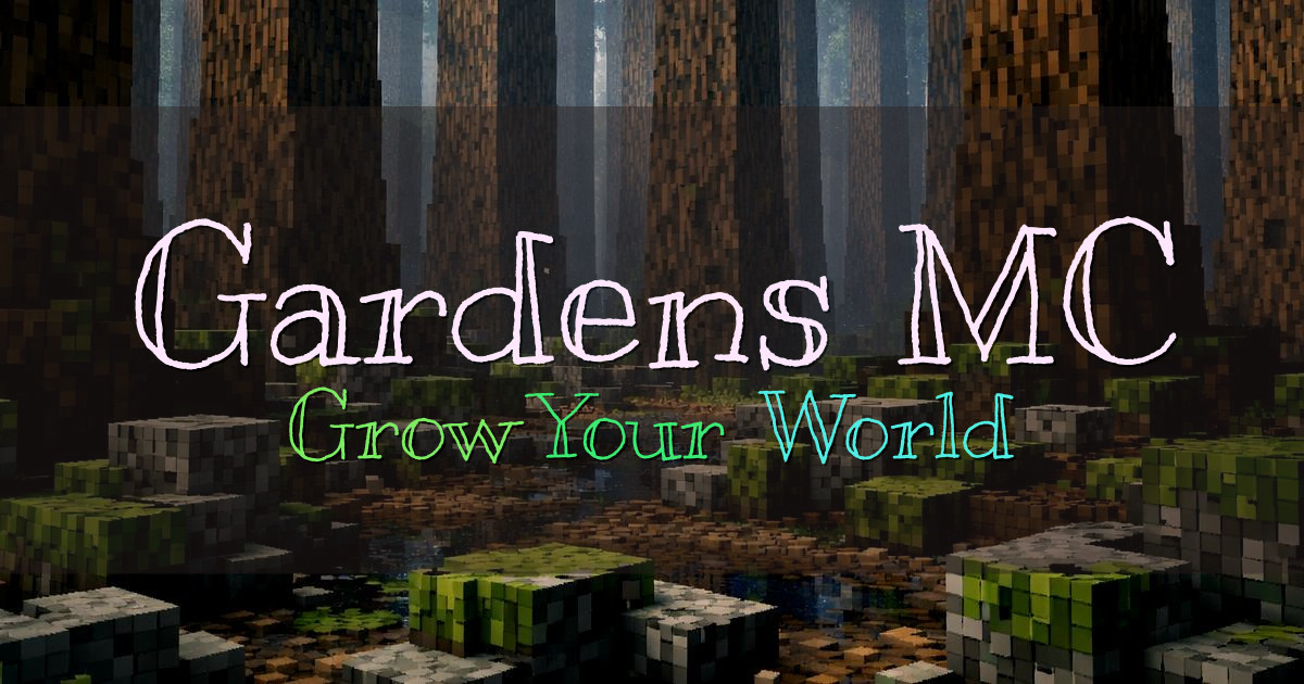 Gardens MC Survival Minecraft server