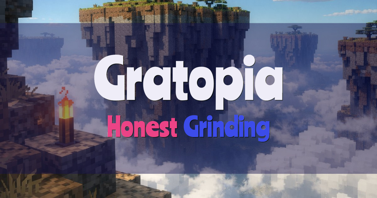 Gratopia Survival Minecraft server