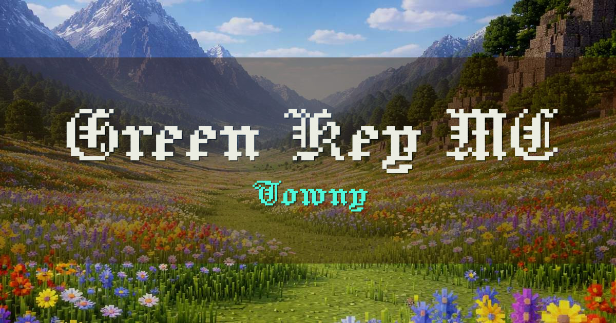 Green Key MC Towny Minecraft server