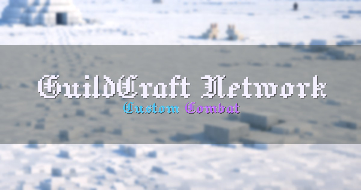 GuildCraft Network PvP Minecraft server