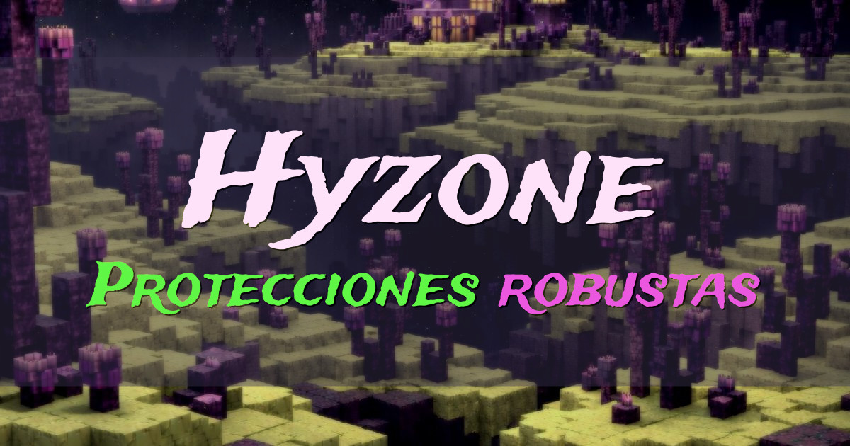 Hyzone Survival Minecraft server