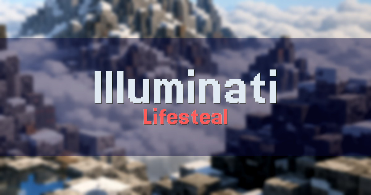 Illuminati Lifesteal Minecraft server