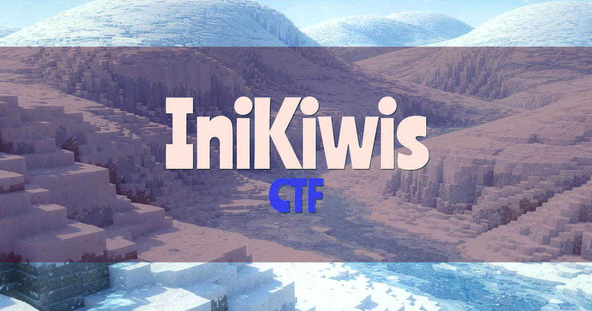 IniKiwis CTF Minecraft server