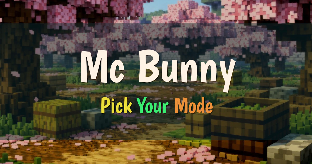 Mc Bunny Network Minecraft server