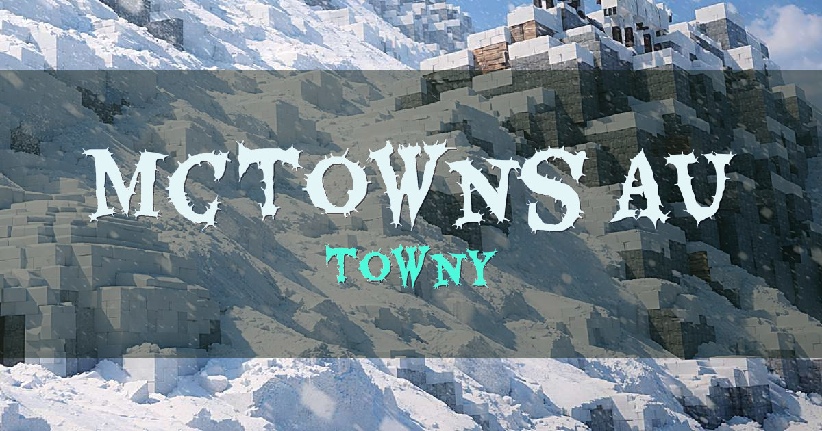 McTowns AU Towny Minecraft server