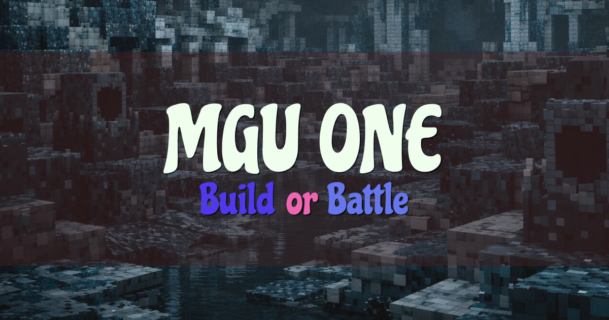 MGU.ONE Survival Minecraft server