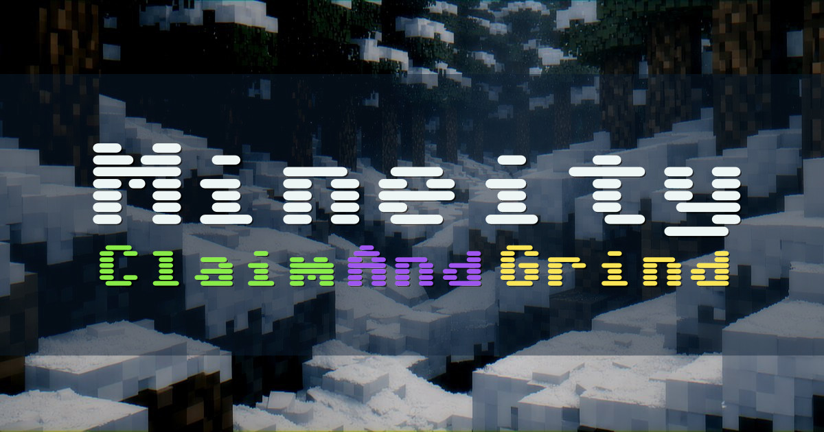 Mineity Survival Minecraft server