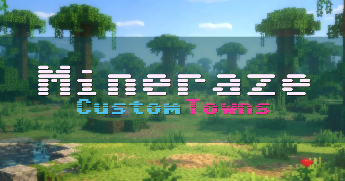 Mineraze Towny Minecraft server
