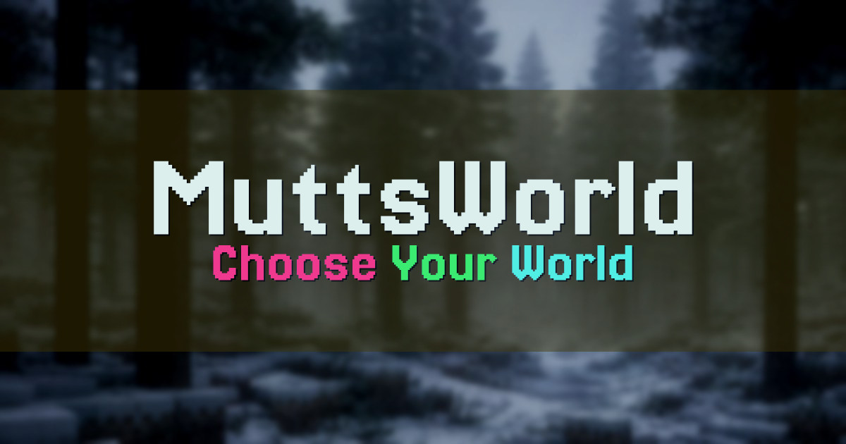 MuttsWorld Network Minecraft server