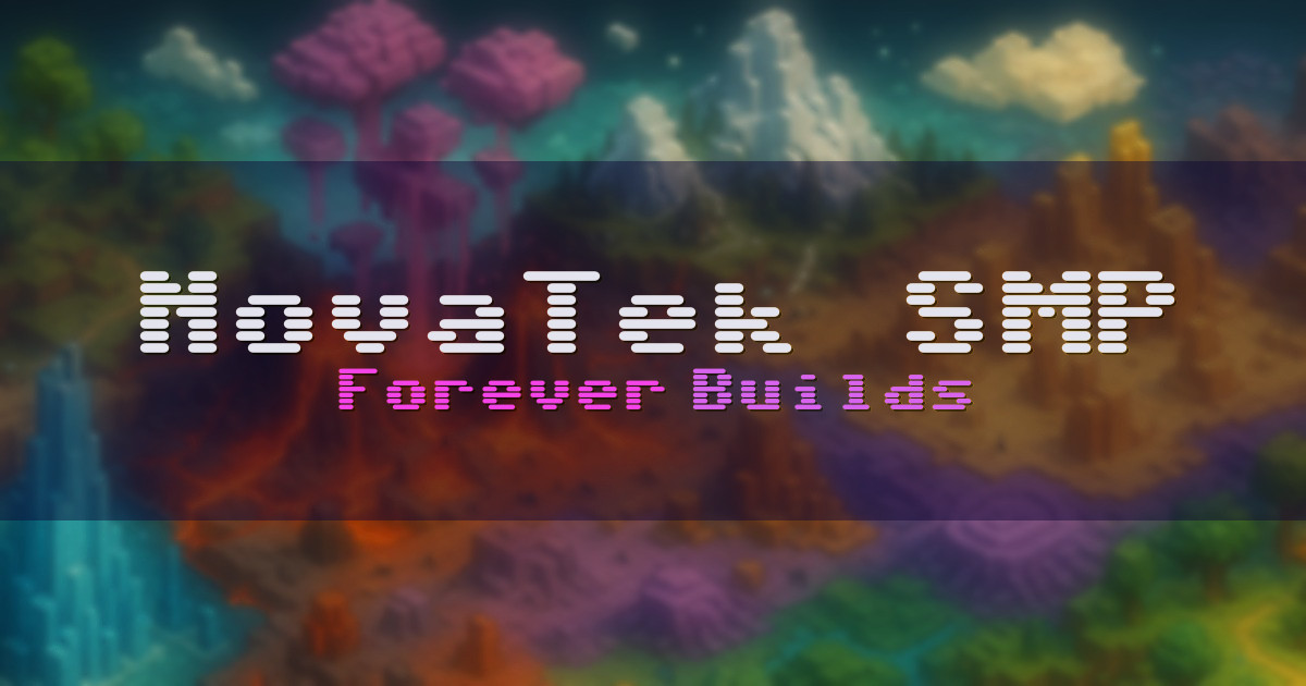 NovaTek SMP Technical Minecraft server