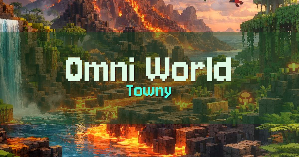 Omni World Towny Minecraft server