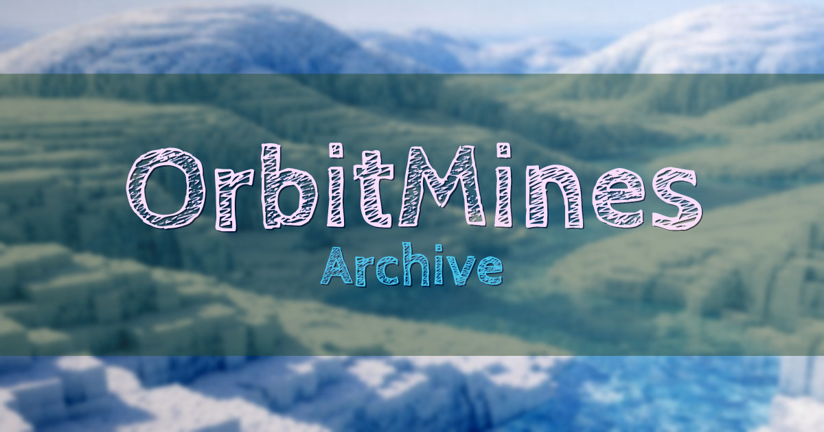 OrbitMines Archive Minecraft server