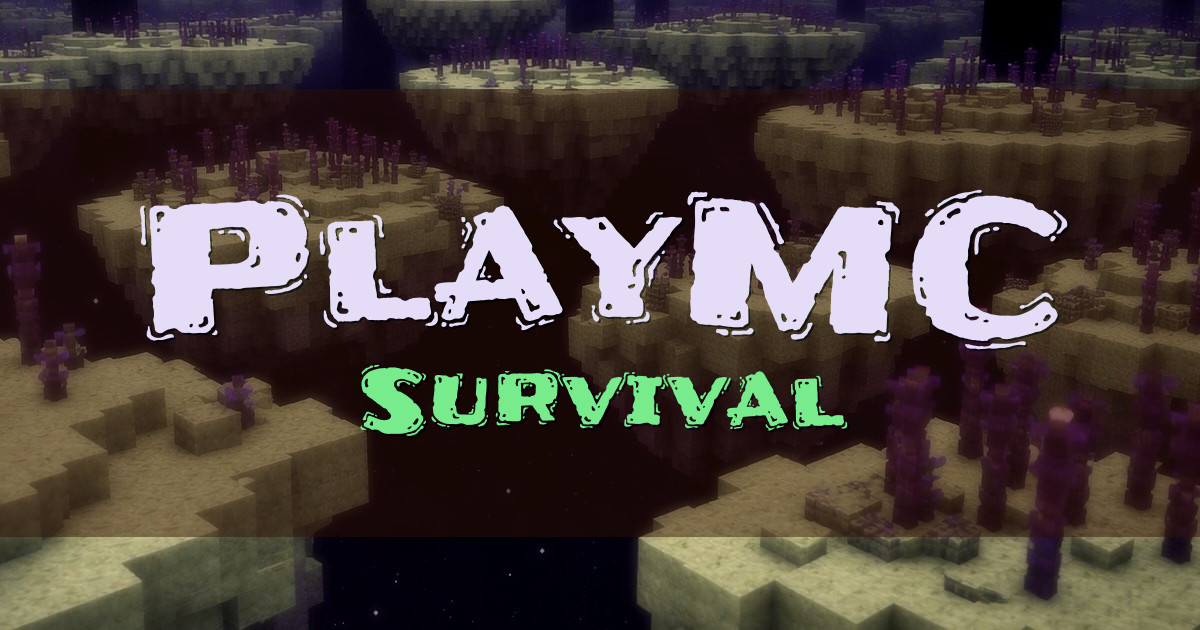 PlayMC Survival Minecraft server