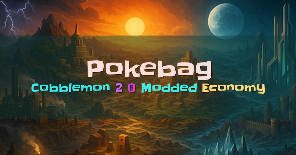 Banner for Pokebag Cobblemon 2.0 Pokémon Adventure Server (play.pokebag.fr)