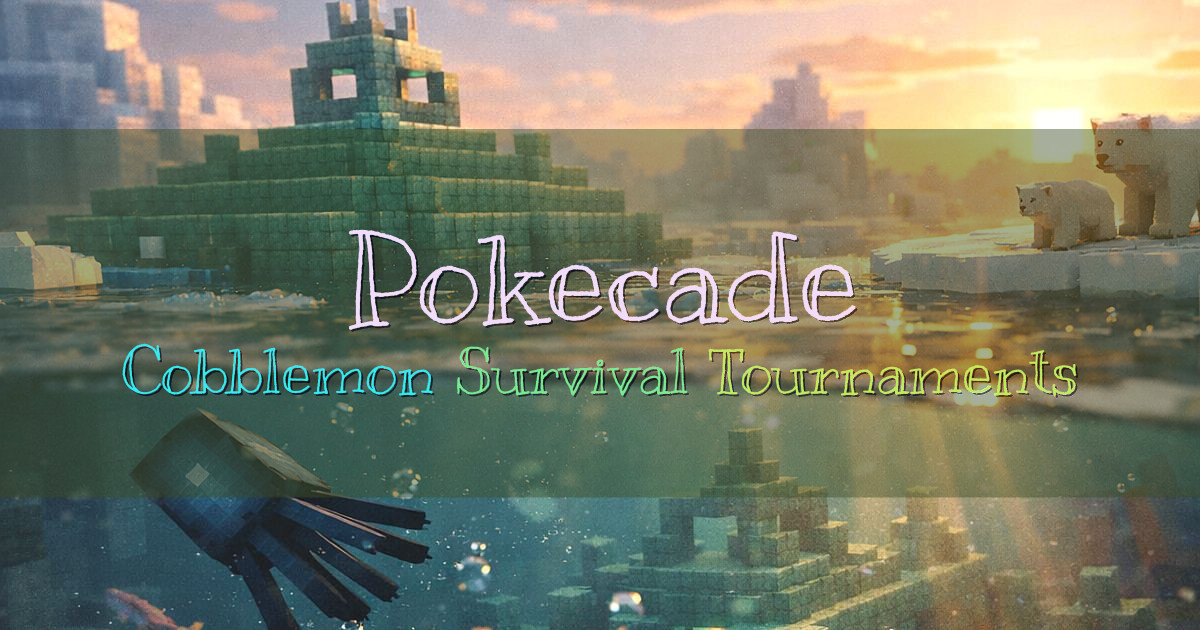 Banner for Pokecade Cobblemon Survival (hub.pokecade.org)