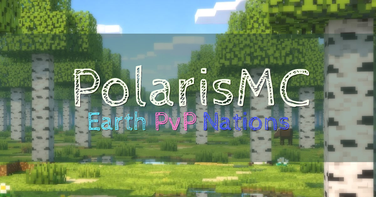 Banner for PolarisMC Earth Nation PvP (polarismc.org)