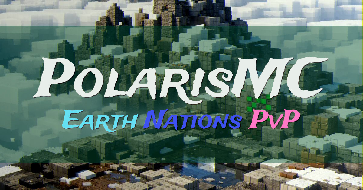 Banner for PolarisMC Earth Nations PvP War (polarismc.org)