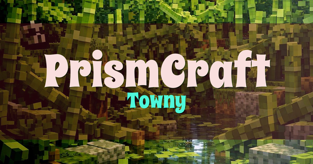 PrismCraft Towny Minecraft server