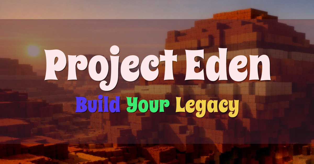 Project Eden Survival Minecraft server
