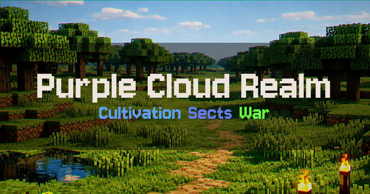 Banner for Purple Cloud Realm Chinese Fantasy Cultivation Sects (purplecloudrealm.ghostcap.host)