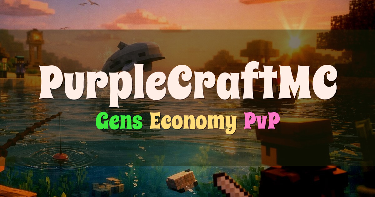 Banner for PurpleCraftMC Gens Grinding Map 2 (play.purplecraft.org)