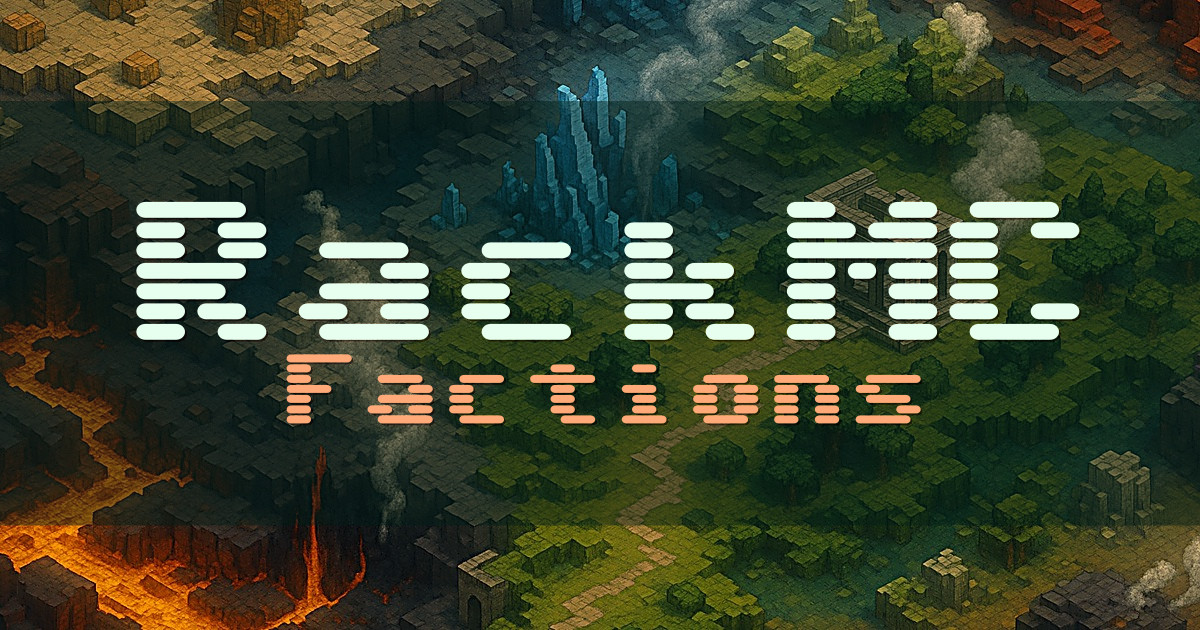 RackMC Factions Minecraft server