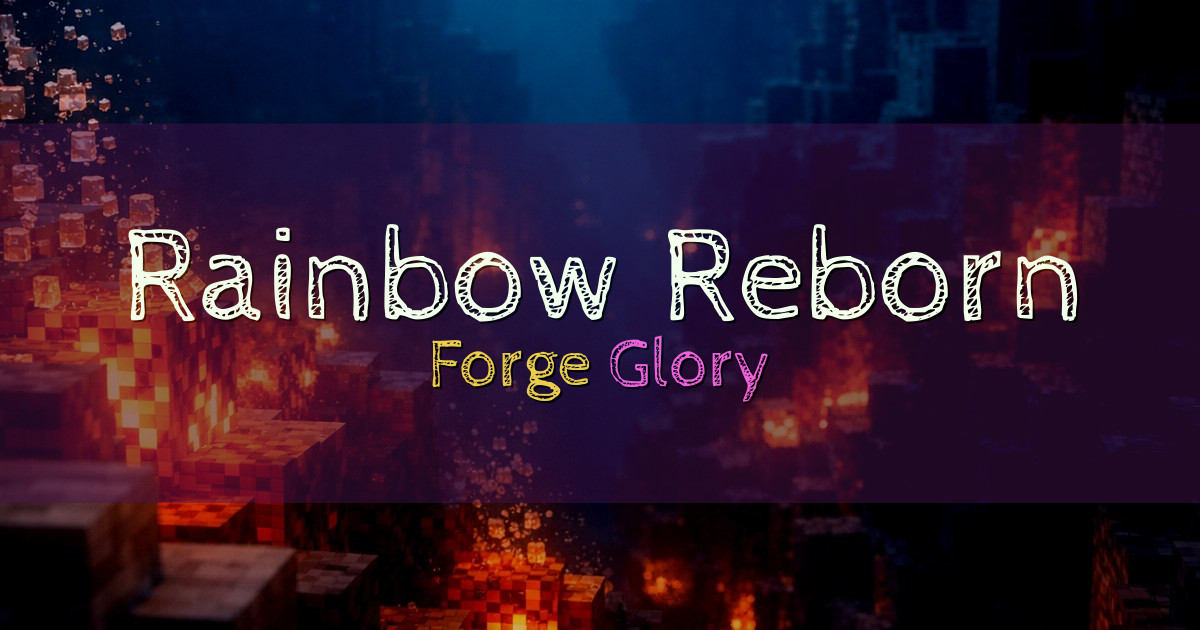 Rainbow Reborn RPG Minecraft server