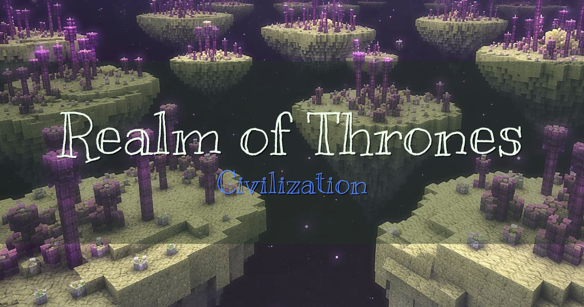 Realm of Thrones Civilization Minecraft server
