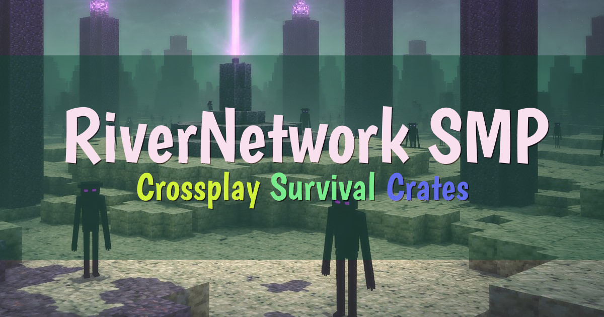 Banner for RiverNetwork SMP Crossplay Survival
