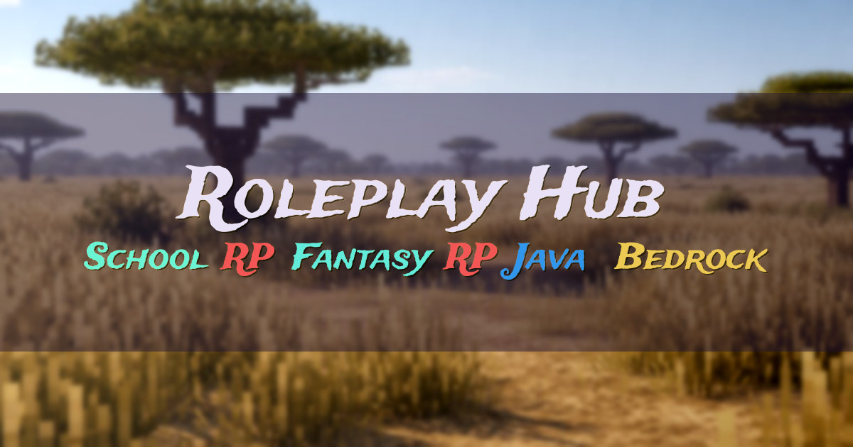 Banner for Roleplay Hub Japan School and Enarion RP (mc.roleplayhub.net)