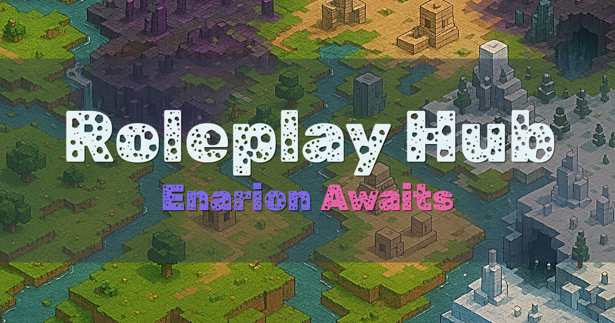 Roleplay Hub Roleplay Minecraft server