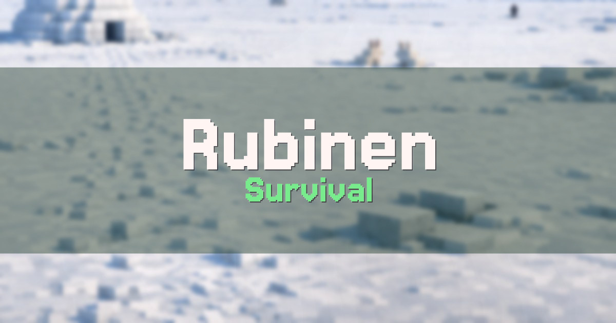 Banner for Rubinen Survival