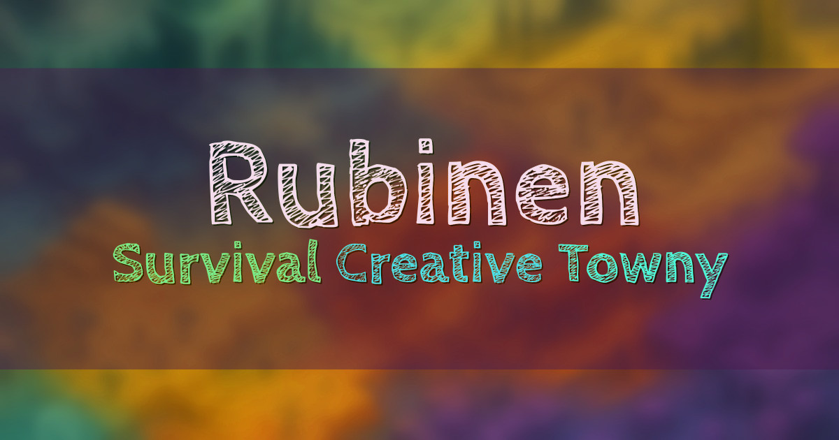 Banner for Rubinen Survival Creative Towny and Minigames (rubinen.no)