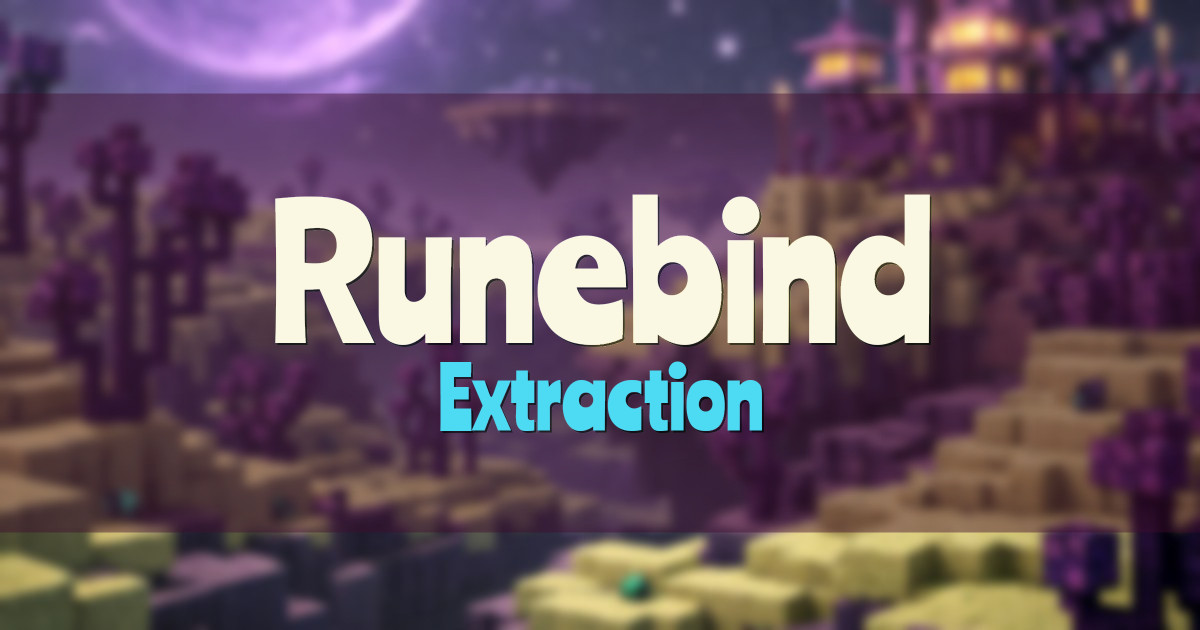 Runebind Extraction Minecraft server