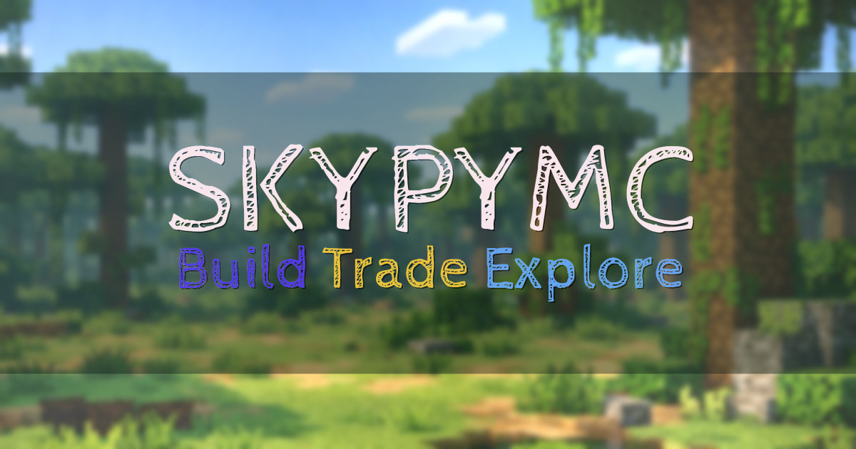 SKYPYMC Survival Minecraft server