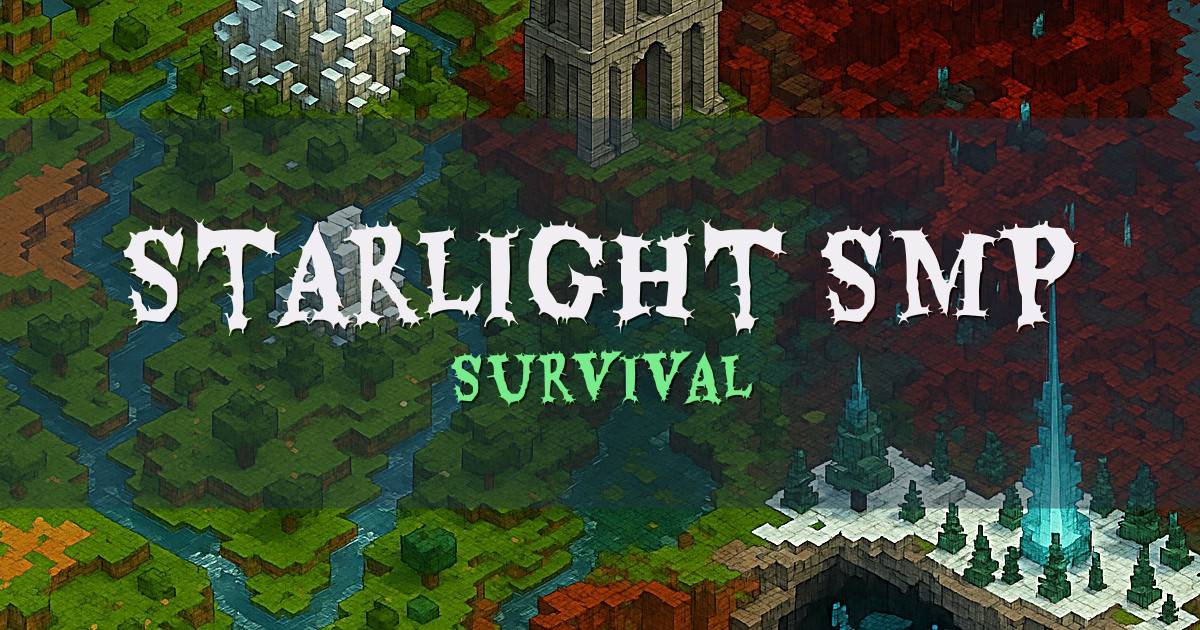 Banner for Starlight SMP Survival (play.starlightsmp.net)