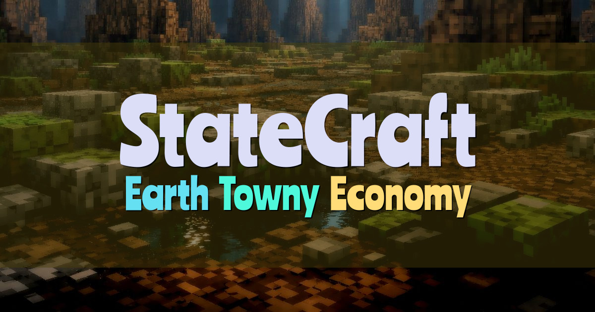 Banner for StateCraft Earth Towny Democracy Server (mcso.mcstatecraft.com)