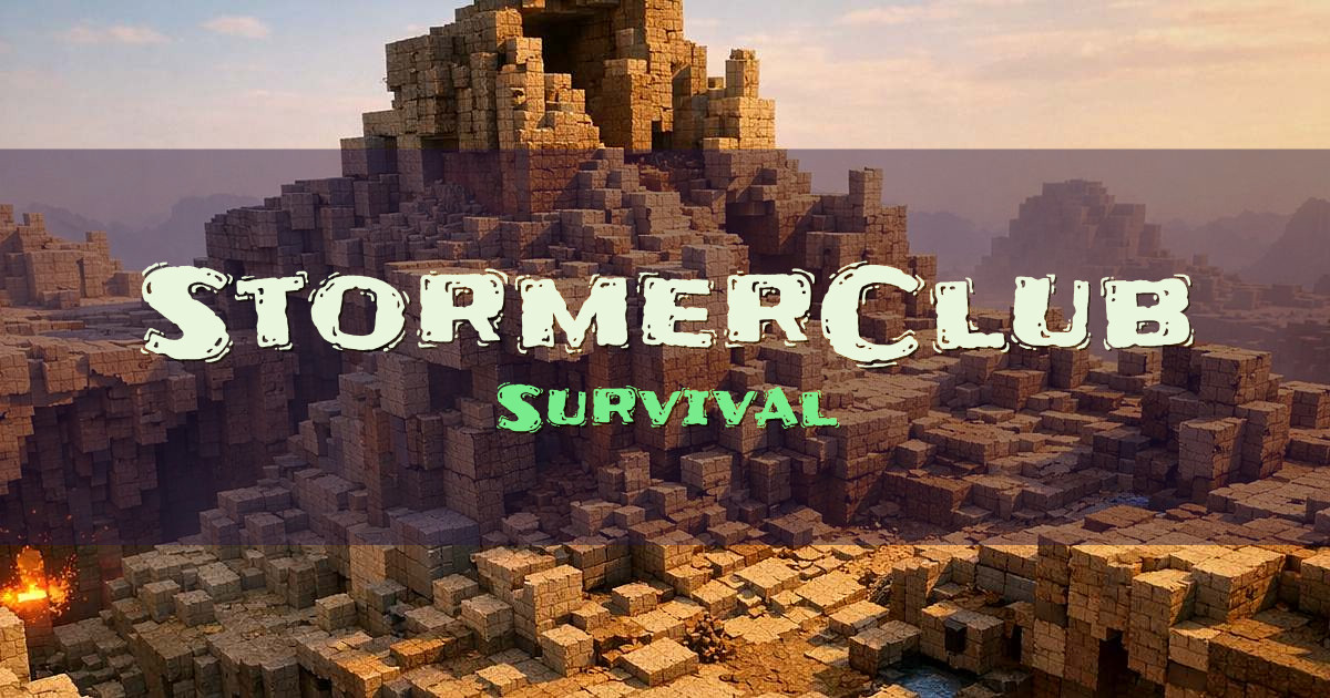 StormerClub Survival Minecraft server