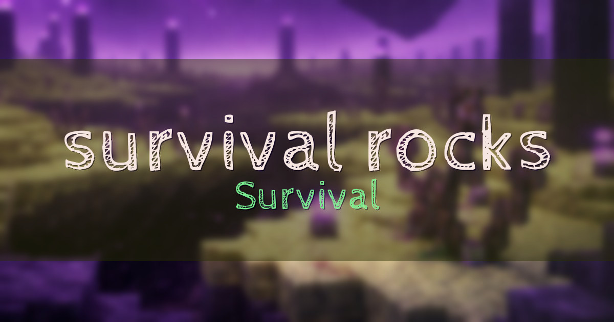 Banner for survival.rocks Survival (survival.rocks)