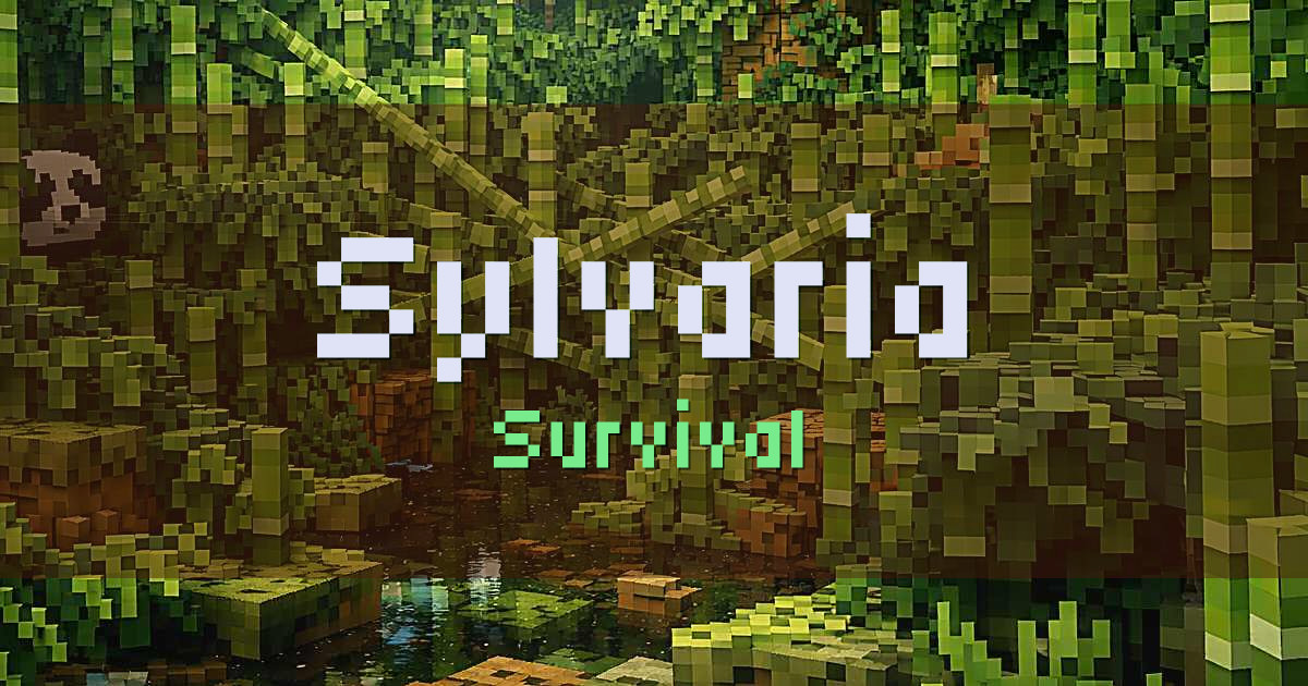 Banner for Sylvaria Survival