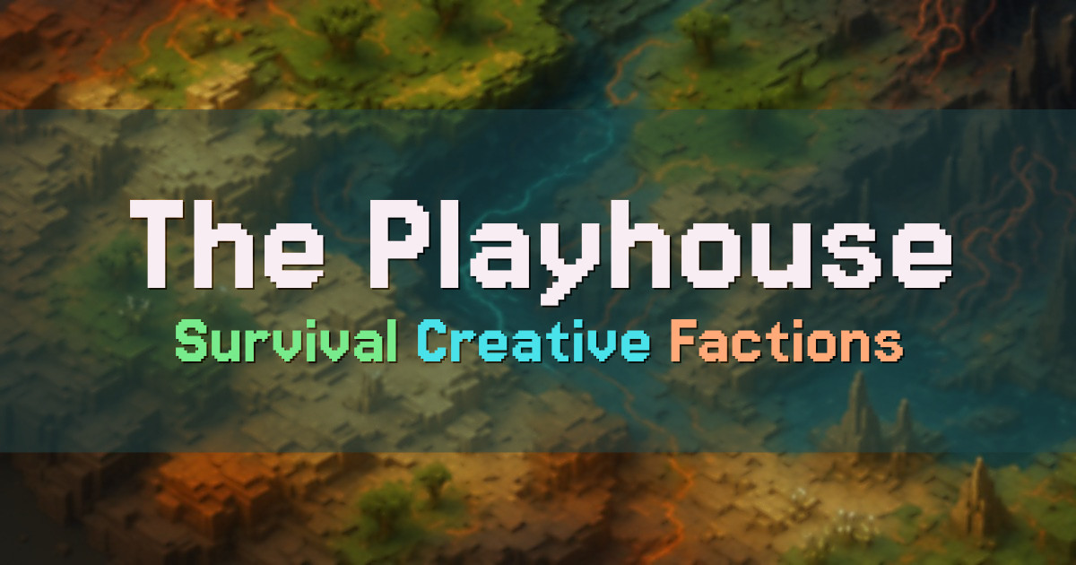Banner for The Playhouse Medieval Survival and Borderless Creative (join.theplayhouse.fun)